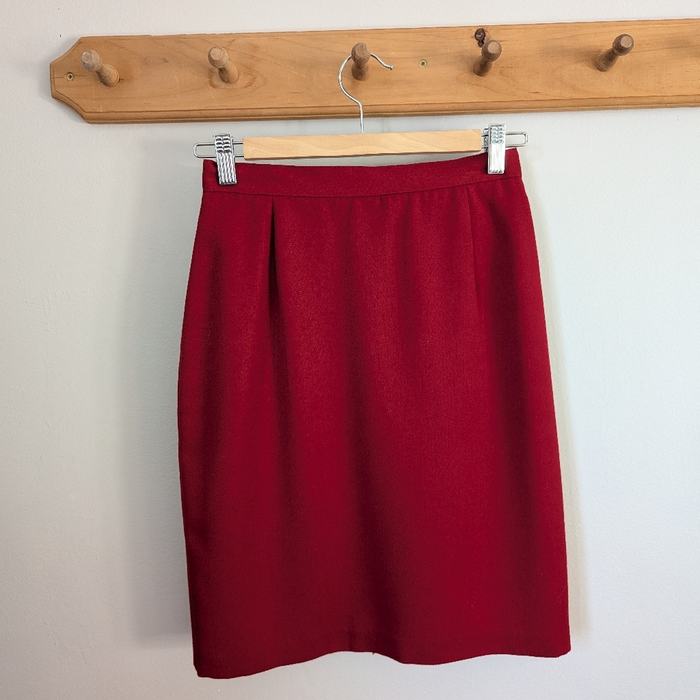Vintage Red Skirt